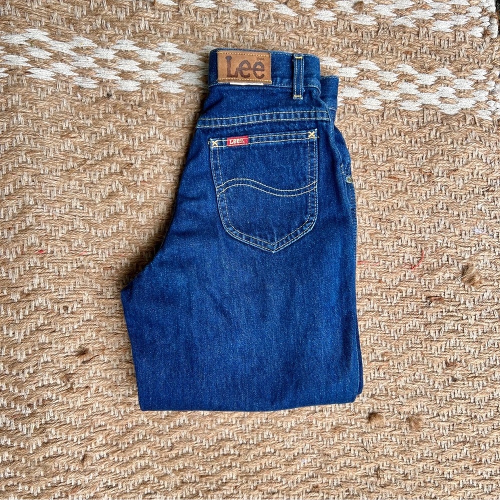 Lee👖Riders Jeans Vintage 80’s High Waist Denim Blue Jeans XS